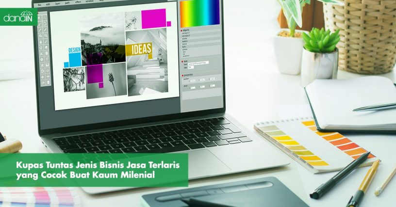 Danain-bisnis_jasa_terlaris-gambar seorang graphic desainer