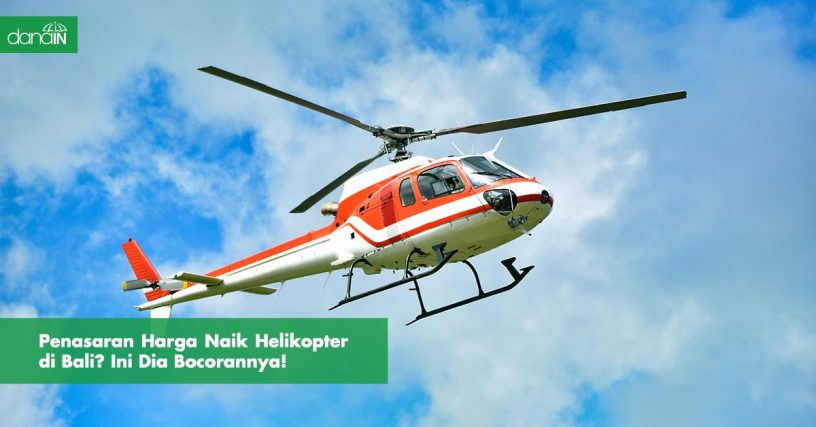 danain-Harga naik helikopter di Bali-gambar helikopter sedang terbang