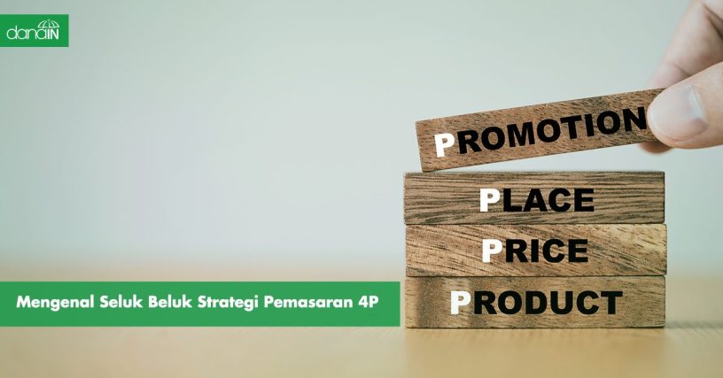danain-Strategi pemasaran 4P-gambar buku pemasaran