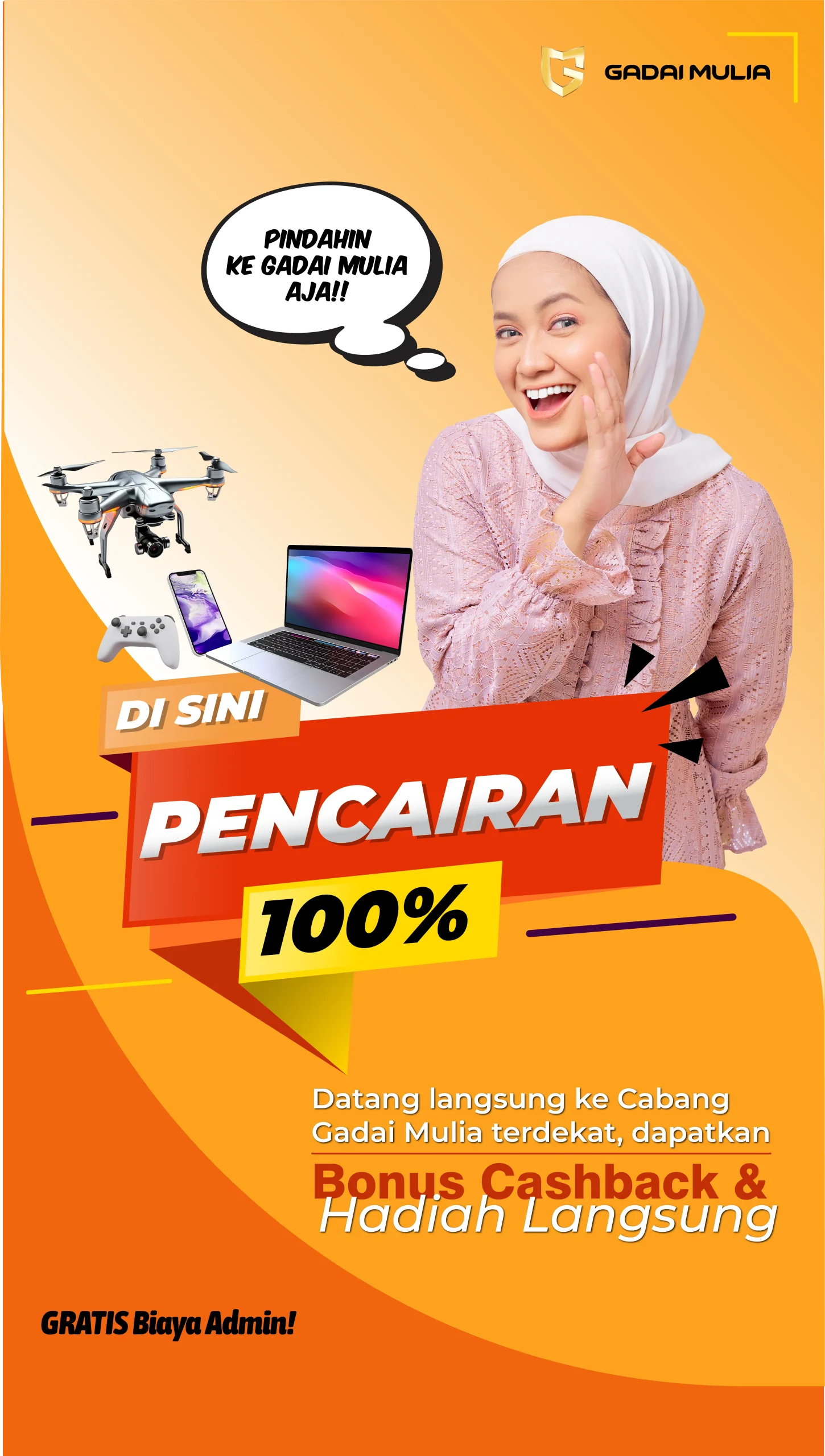 Gadai Mulia Pencairan 100%!